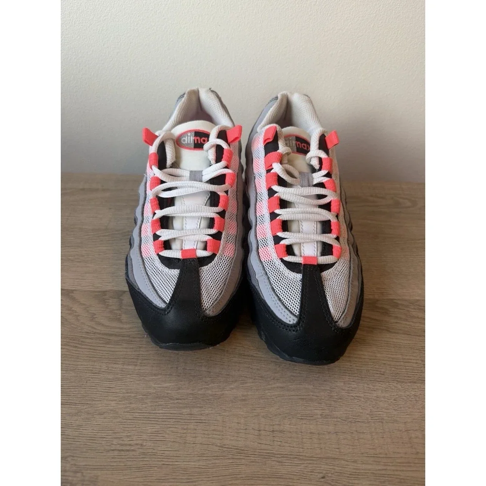 Nike Air‎ Max 95 Solar Red Big Kids Size 4.5 Used No Box